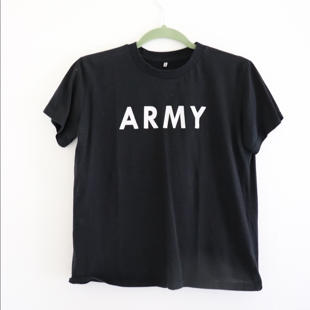 Boxy Army Shirt